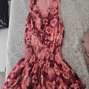 Ramy Brook Pink and Purple Mini Dress